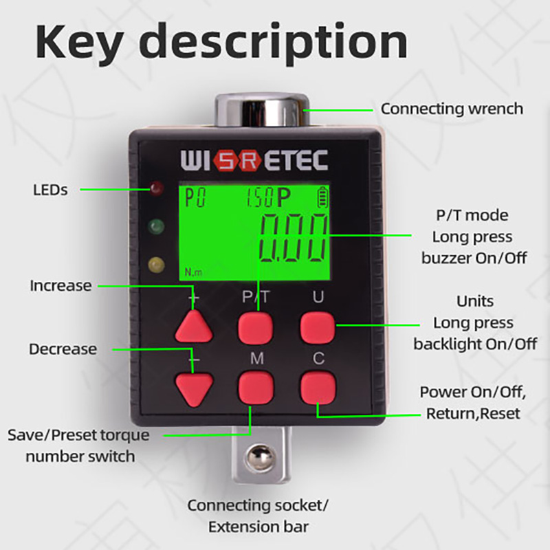 Adattatore per chiave dinamome - Electronic Torque Adapter 3/8 1/2 Digital recensione e prezzo