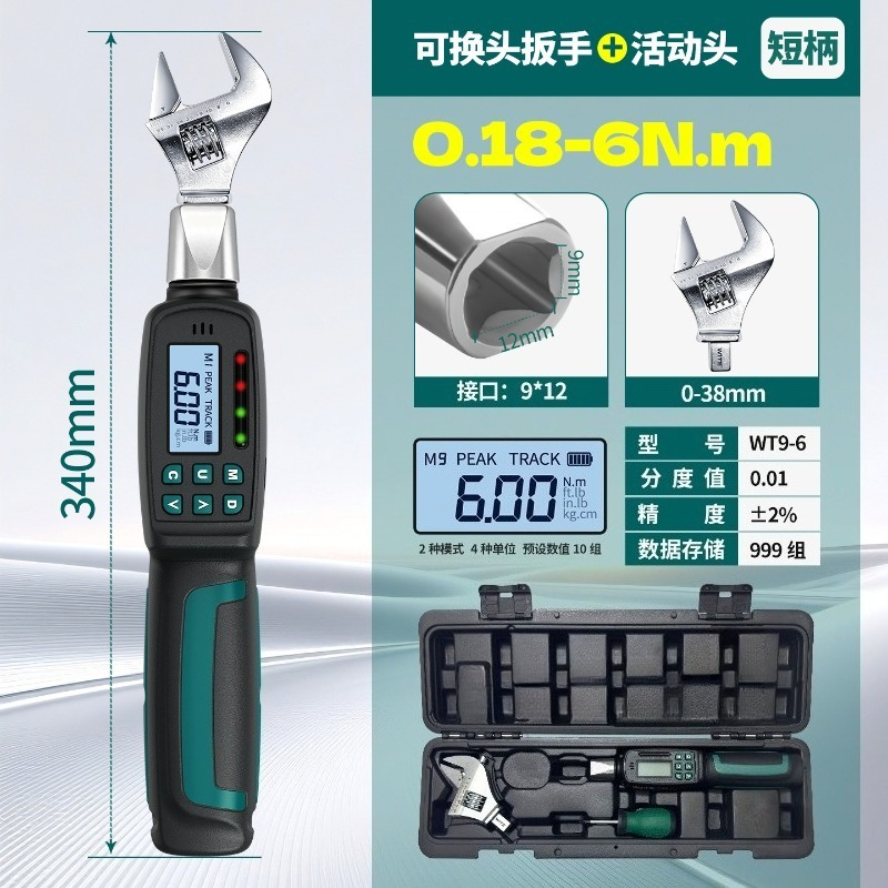 Chiave Dinamometrica con Displ - Interchangeable Head Torque Wrench Open recensione e prezzo
