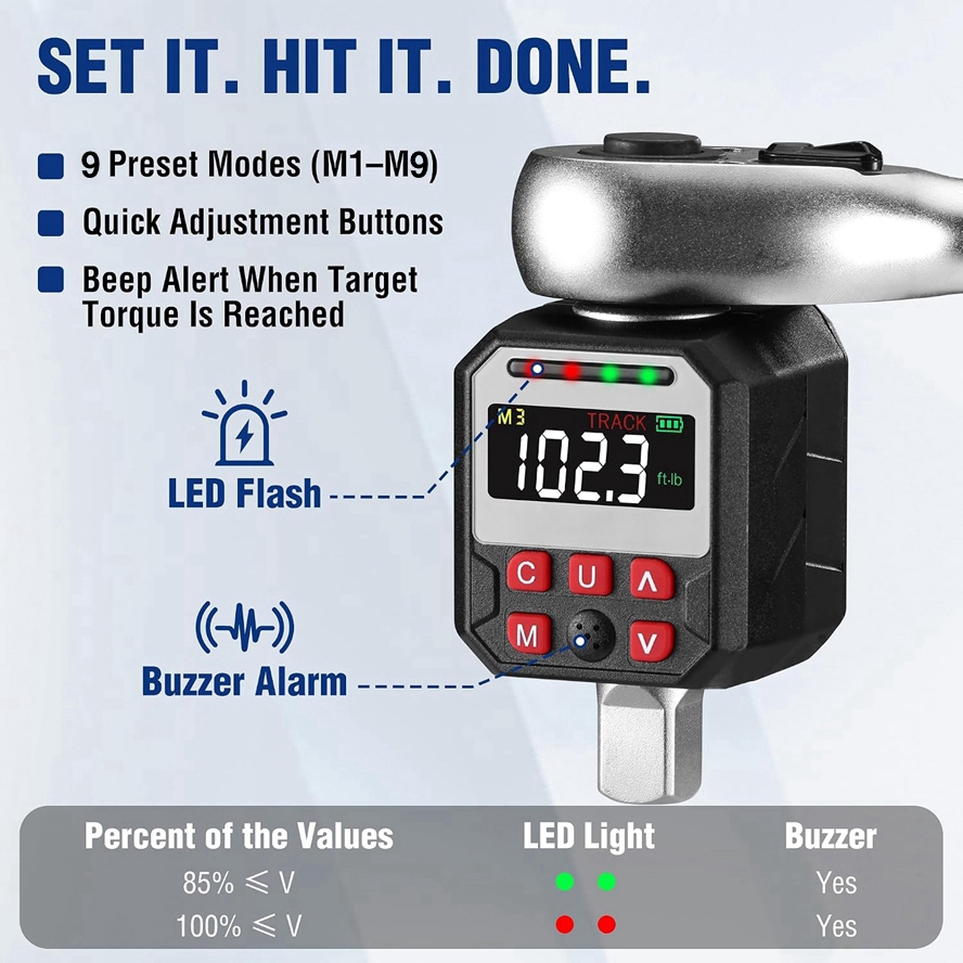 Adattatore Digitale per Chiave - Electronic Torque Adapter 3/8 1/2 Digital recensione e prezzo