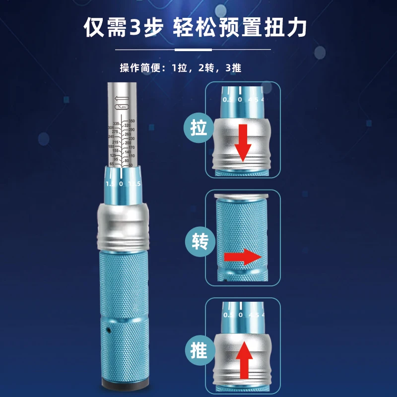 Set di chiavi dinamometriche a - Interchangeable Head Torque Wrench Open recensione e prezzo