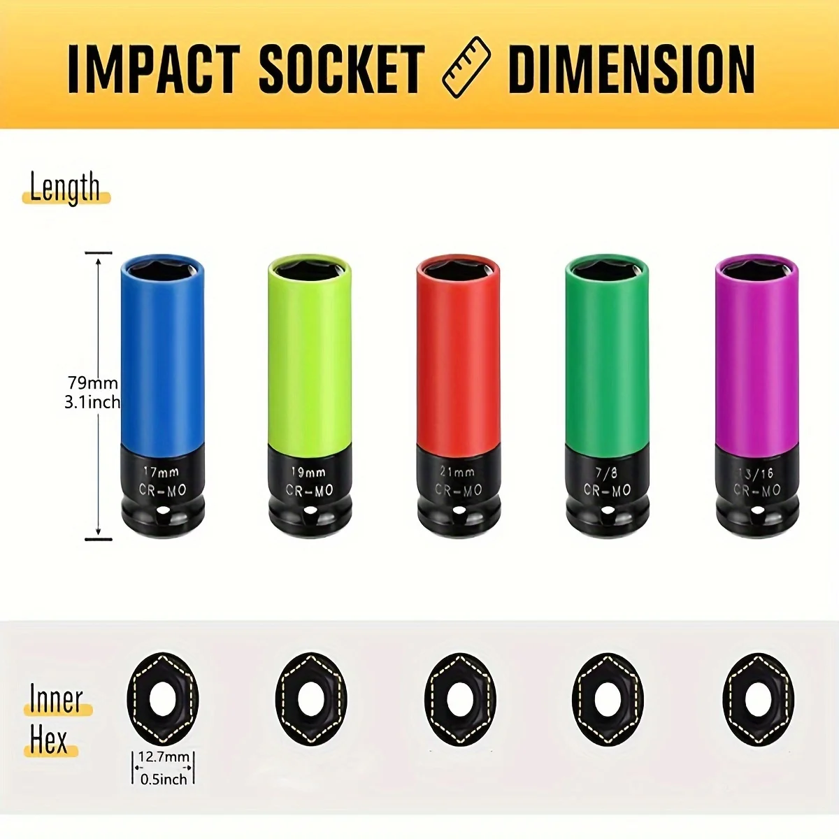 Set di bussole a impatto profo - Impact Socket Thin Wall Deep Metric Set recensione e prezzo