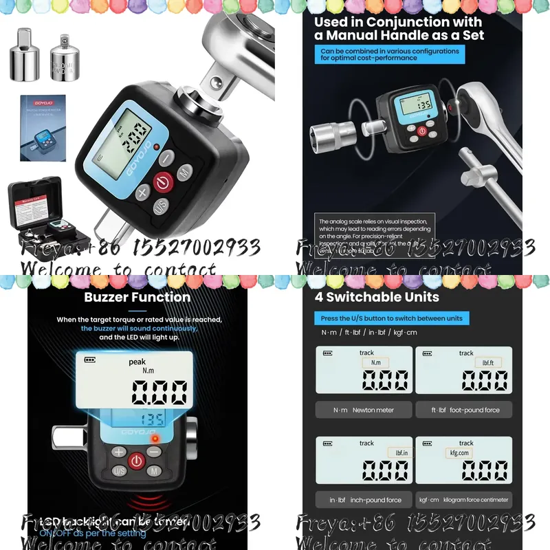 Adattatore Digitale per Chiave - Electronic Torque Adapter 3/8 1/2 Digital recensione e prezzo
