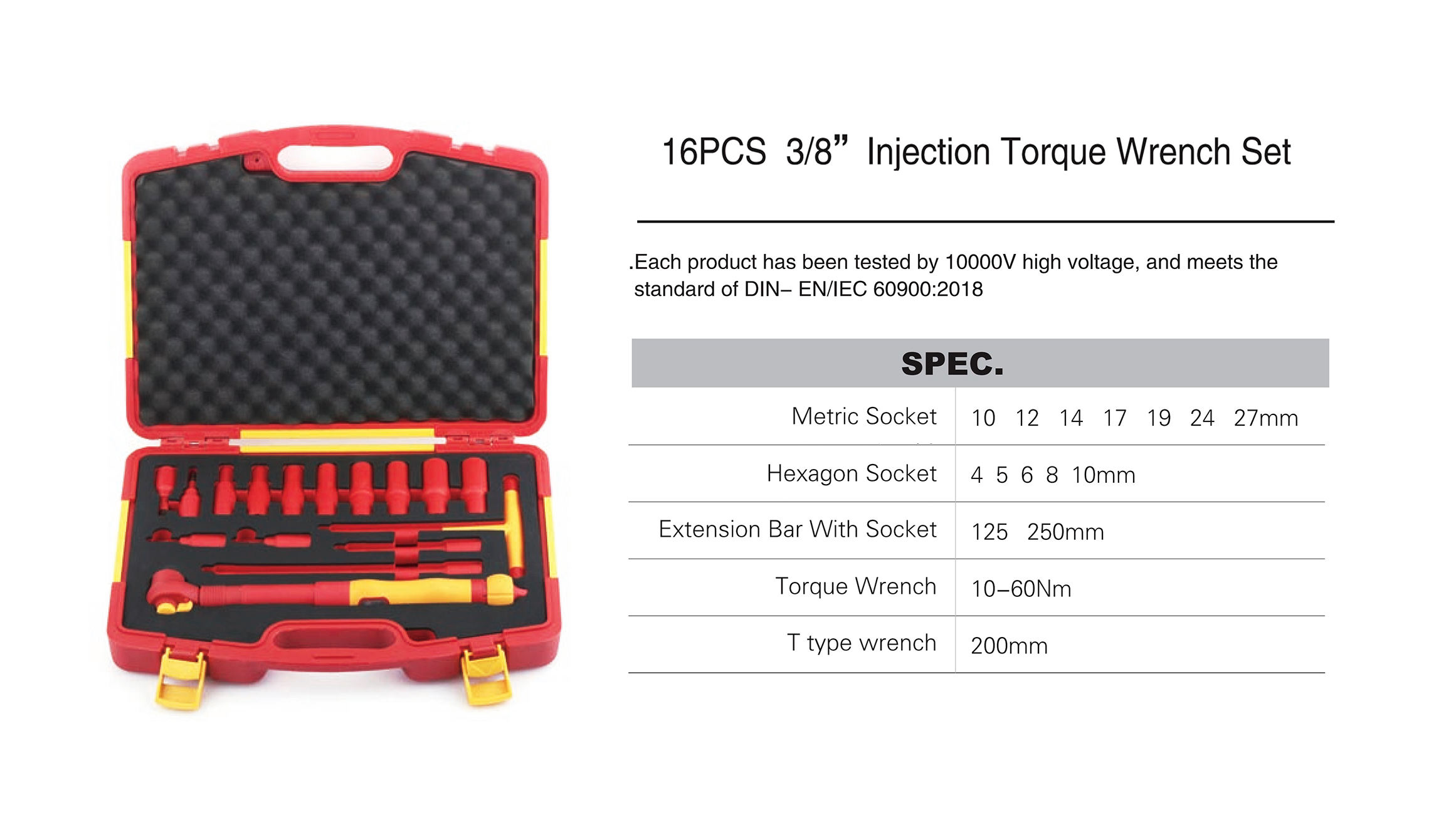 Set di 16 Pezzi di Utensili Is - Insulated Torque Wrench 1000V Vde Electric recensione e prezzo
